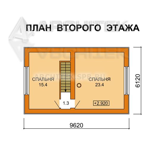 J-036-P проект бани из пеноблоков c жилыми комнатами и барбекю