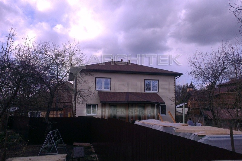 RL-028-F Проект двухквартирного каркасного дома 10х12