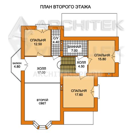 T-017-P Проект дома из пеноблоков с цокольным этажом, мансардой, гаражом, сауной, вторым светом